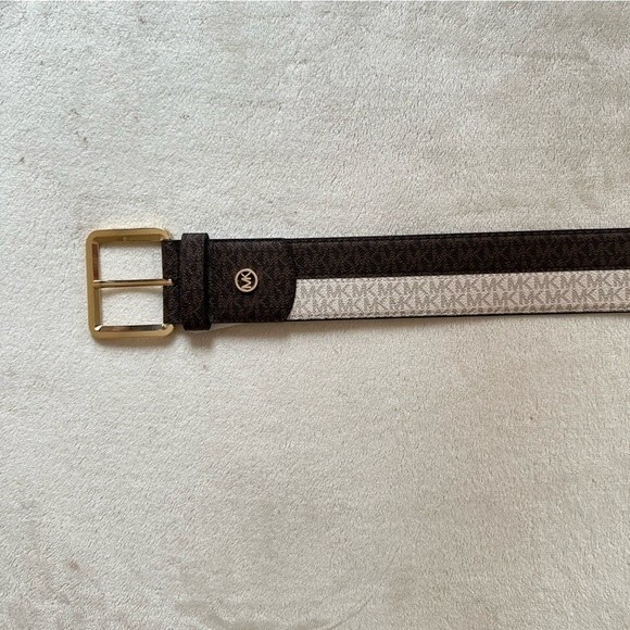 NWOT MK Michael Kors monogram belt size S - Picture 5 of 5